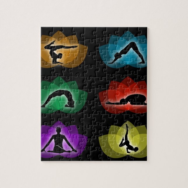 Puzzle yoga et méditation (Vertical)