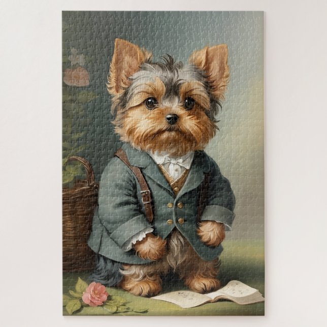 Puzzle Yorkshire Terrier (Vertical)