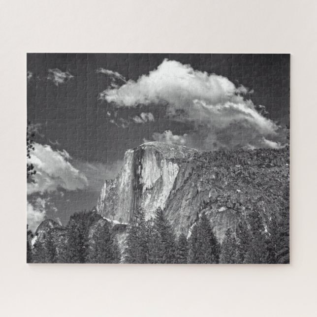 Puzzle Yosemite - Demi-Dôme - B-n-W - 16x20 - 520 pcs (Horizontal)