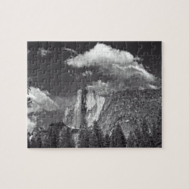 Puzzle Yosemite - Demi-Dôme - B-n-W - 8x10 - 110 pcs. (Horizontal)