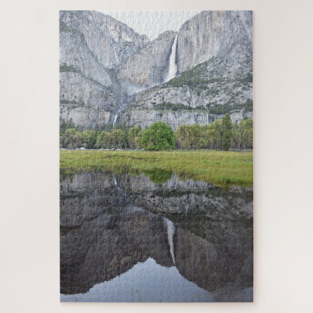 Puzzle Yosemite Falls Reflection - 20x30 - 1014 pcs. (Vertical)