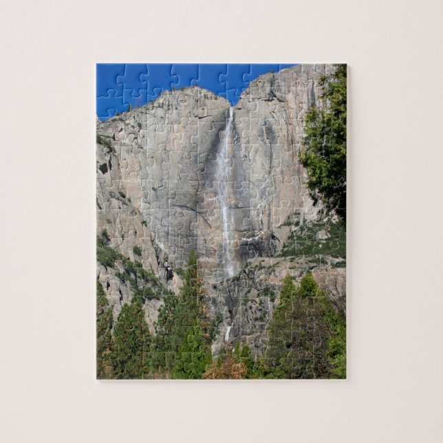Puzzle Yosemite Falls supérieur en novembre (Vertical)