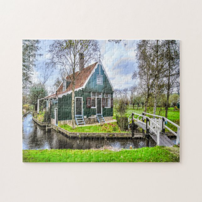 Puzzle Zaandam Holland. (Horizontal)