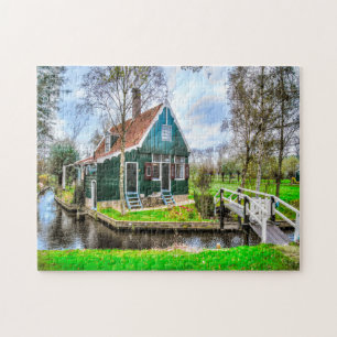 Puzzle Zaandam Hollande.