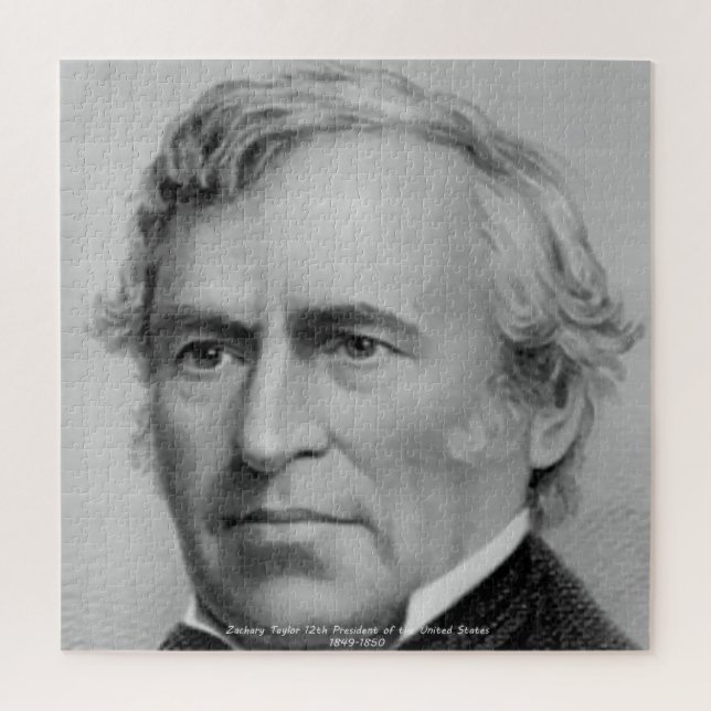 Puzzle Zachary Taylor 12ème Président de l'Amérique. (Vertical)