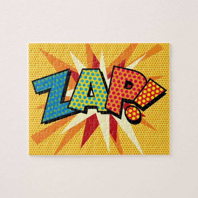 Puzzle ZAP Fun Retro Comic Livre Pop Art (Horizontal)
