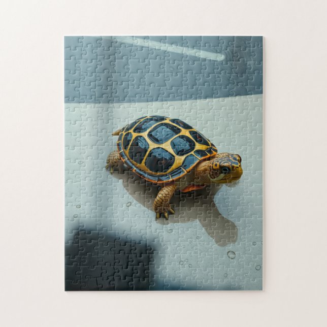 Puzzle-Zeit – Benutzerdefiniertes Puzzle-Design (Vertikal)