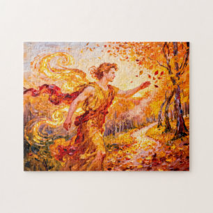 Puzzle Zéphyr dieu du vent d'ouest de la mythologie grecq