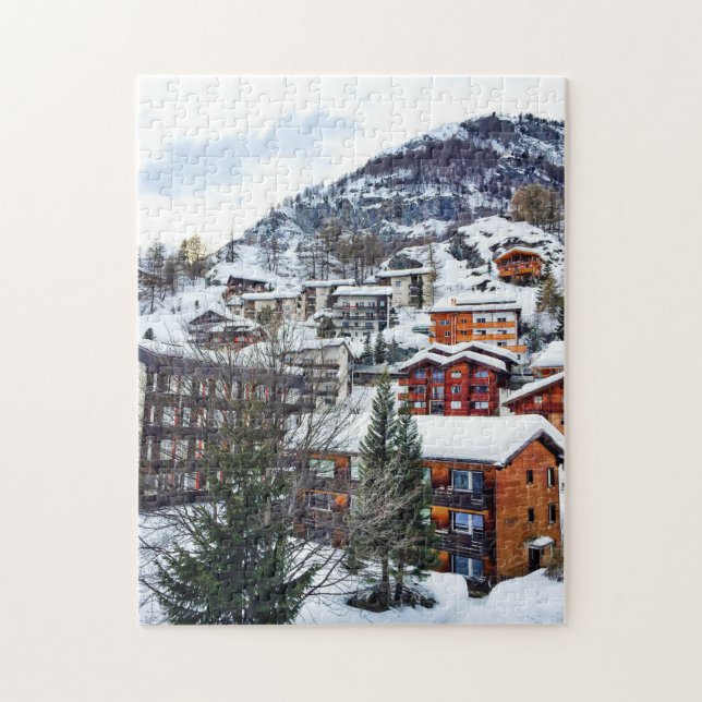 Puzzle Zermatt. Alpes suisses (Vertical)