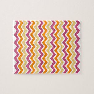 Puzzle Zigzag tribal vibrant