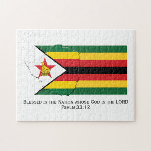 Puzzle ZIMBABWE Blessed Nation DRAG ZIMBABWEAN