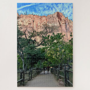 Puzzle Zion National Park Narrows Riverside Walk Trail