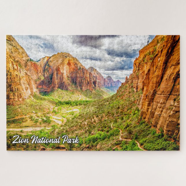 Puzzle Zion National Park, Utah, États-Unis (Horizontal)