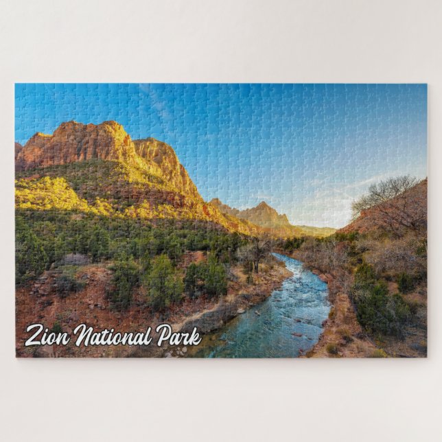 Puzzle Zion National Park, Utah, États-Unis (Horizontal)
