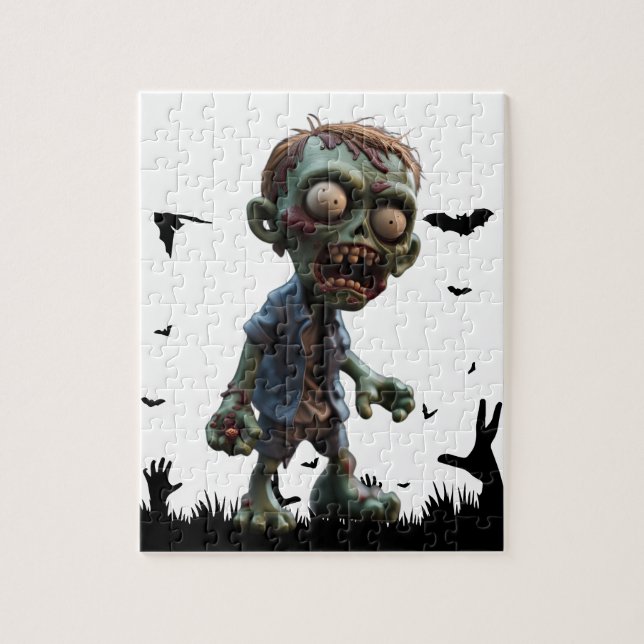 Puzzle Zombie Figure Jigsaw (Vertical)