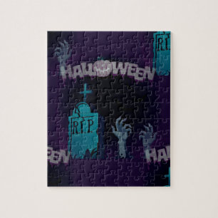 Puzzle zombie halloween