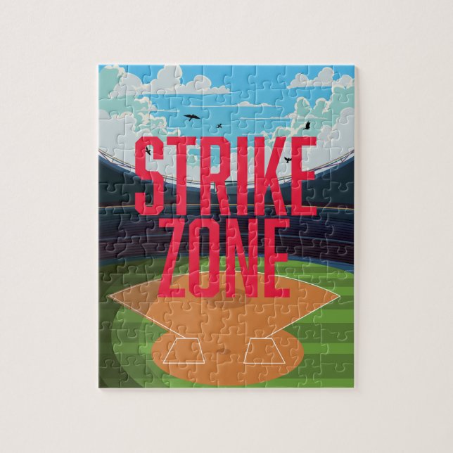 Puzzle Zone de baseball (Vertical)