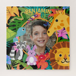 Puzzle Zoo Wild Animal Jungle Safari Kids Birthday