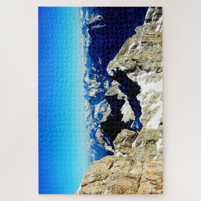 Puzzle Zugspitze Allemagne Alpes allemandes (Vertical)