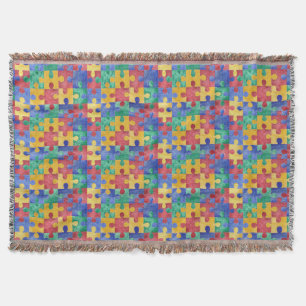 Puzzledecke des Autismus Decke
