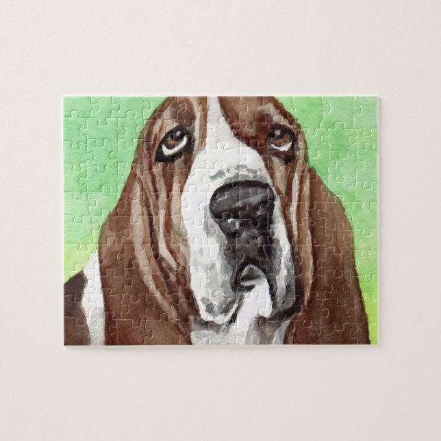 Puzzlen Basset Hounds (Horizontal)