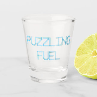 PUZZLENKRAFTSTOFF SCHNAPSGLAS