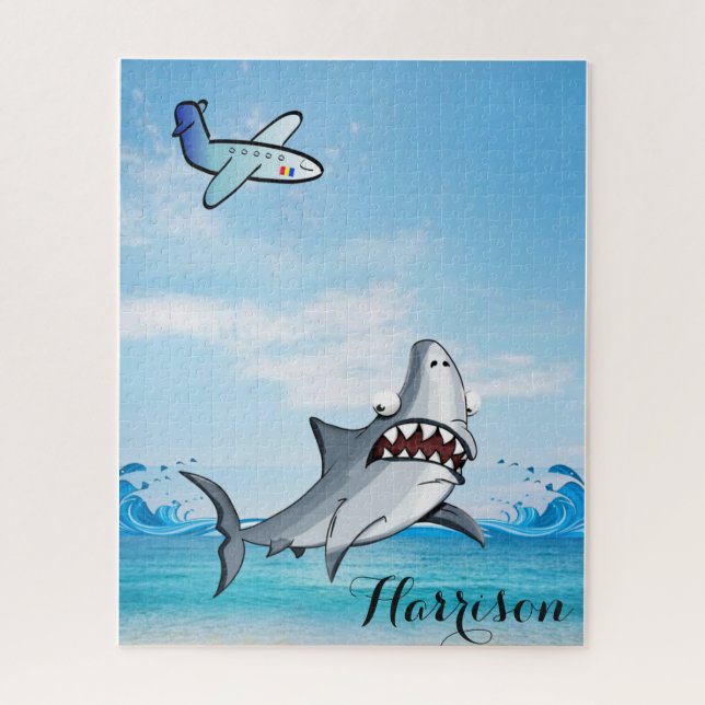 Puzzles Avion Ocean Shark (Vertical)