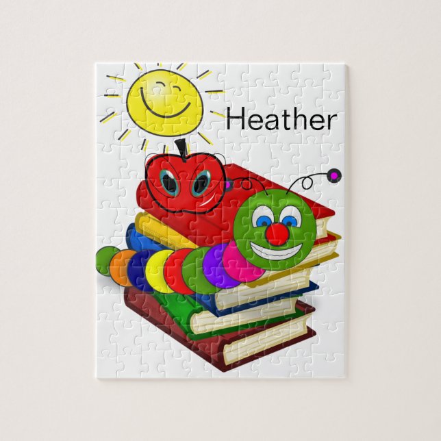 Puzzles Bookworm Apple Sun (Vertikal)