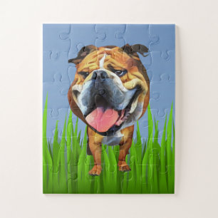 Puzzles Bulldog pour les enfants