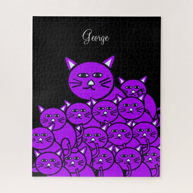 Puzzles Chats noirs (Vertical)