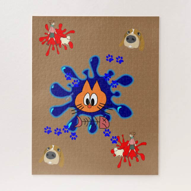 Puzzles Chiens Chats (Vertical)