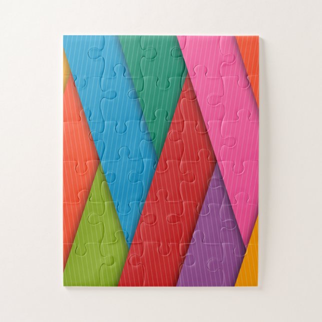 Puzzles colorés (Vertical)