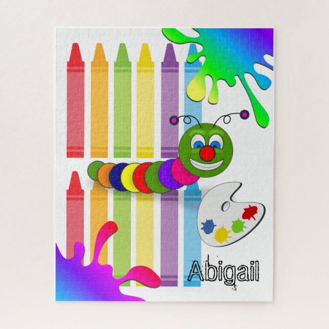 Puzzles Colors Worm Stifte (Vertikal)