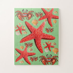 Puzzles Crabe Starfish Beach Shops