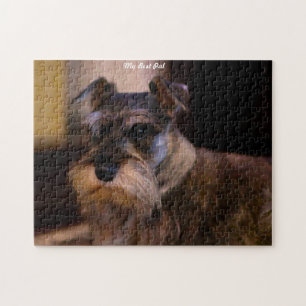 Puzzles de chien Schnauzer.