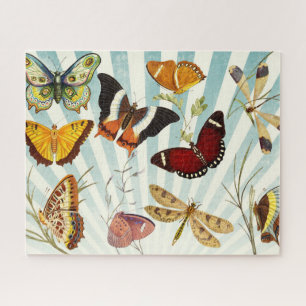 Puzzles de papillons de la nature