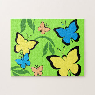 Puzzles de papillons d'été