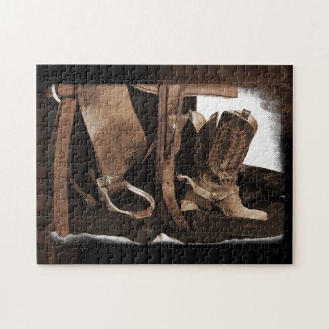 Puzzles de vitesse de cow-girl (Horizontal)