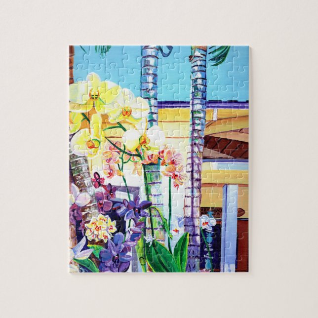 Puzzles des Hawaiian Orchid Garden (Vertikal)