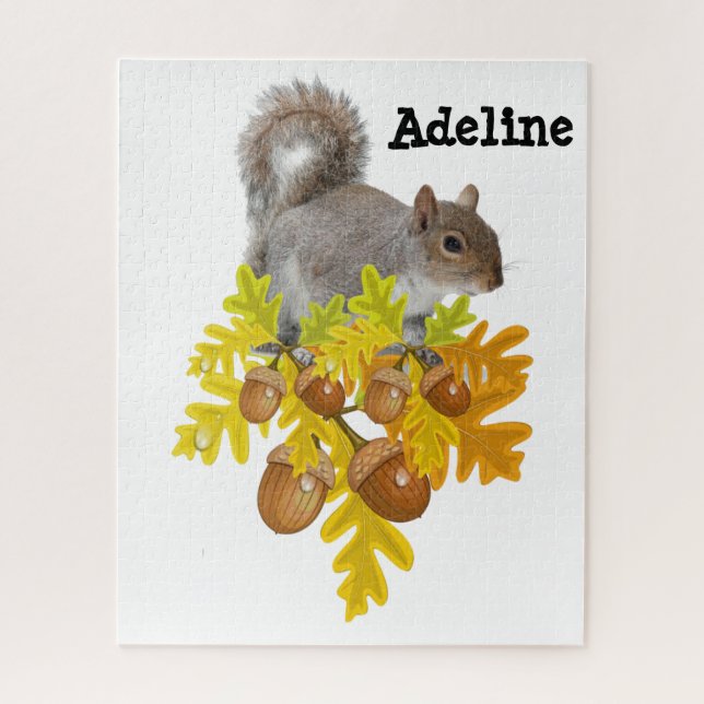 Puzzles Eichhörnchen Acorn (Vertikal)