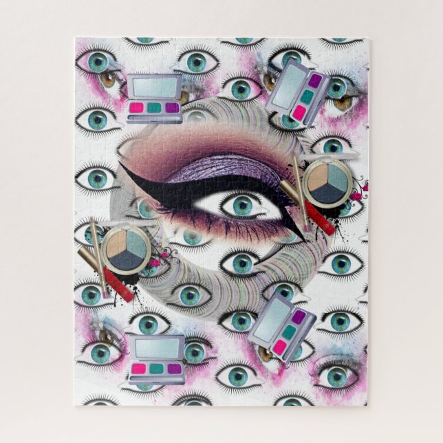 Puzzles Eye Makeup (Vertikal)