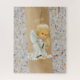 Puzzles farbiges Muster Beige Baby Engel