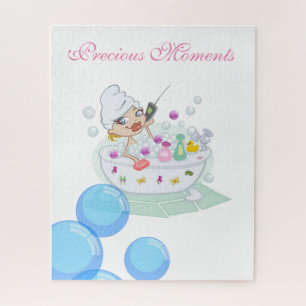 Puzzles Fille Bain Temps Bain Bain Bain Bubbles Ca