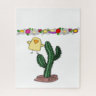 Puzzles Fleurs de cactus Floral