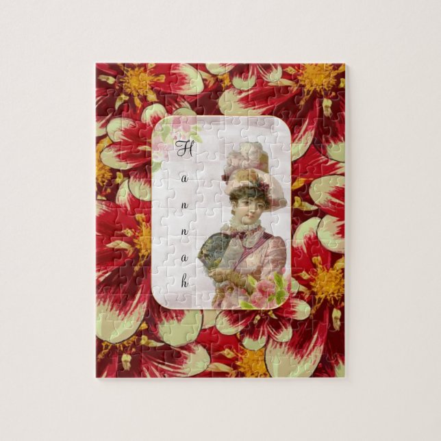 Puzzles Fleurs victoriennes Floral (Vertical)