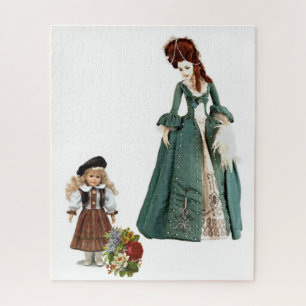 Puzzles Floral Victorien Femme & Enfant