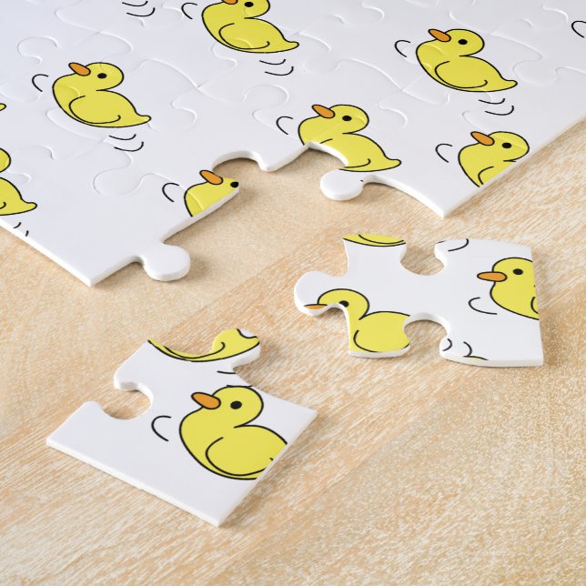 Puzzles Gelbe Enten (Seite)