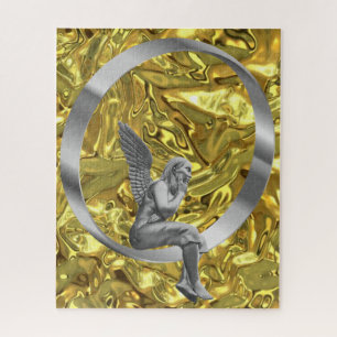 Puzzles Gold Argent Angel Circulaire