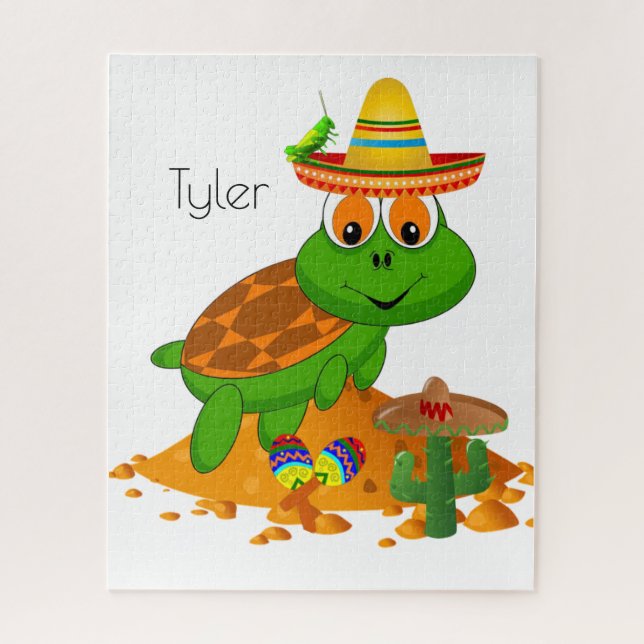 Puzzles Green Turtle (Vertikal)