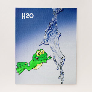 Puzzles H20 Frog à eau
